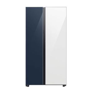 Refrigeradora Bespoke Samsung RS23CB760A7NED | 24' 640 Litros Tecnología Spacemax Color Blanco con Azul
