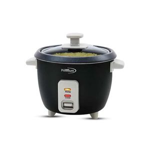 Olla Arrocera Premium PRC0635B | 1.2 Litros 6 Tazas Color Negro