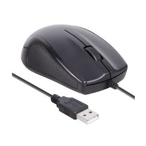 Mouse Óptico QBIT P8765 | Color Negro 13308-W