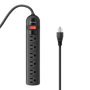 Regleta De 6 Multicontactos Horizontales Steren 905-026 P86396 | Con Reset
