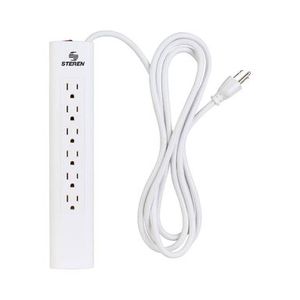 Regleta De 6 Multicontactos Con Protector De Voltaje Steren 905-215 P86396 | 2.5M