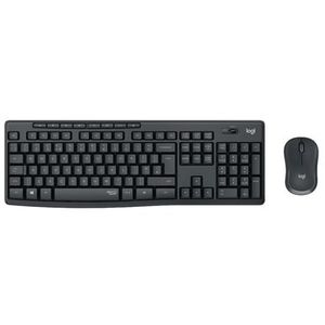Teclado y Mouse Inalámbrico Logitech MK295 P8748 | Tecnología SilentTouch Color Negro