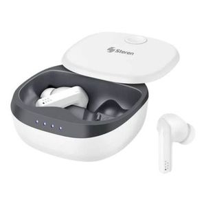 Audífonos Inalámbricos Steren TWS AUD-7800BL P86396 | Estuche Inteligente Color Blanco