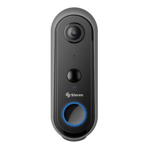 Timbre Video Wifi Steren CCTV-0950 P86396 | Color Negro