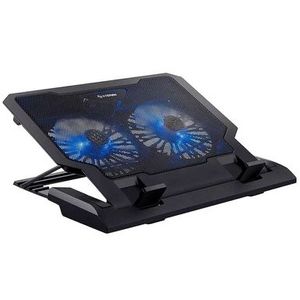 Base Enfriadora para Laptop Steren COM-098 P86396 | Con Iluminación Color Negro