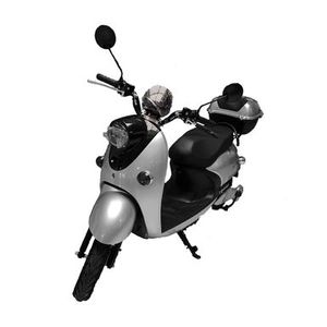 Scooter Eléctrica Ecomove EXG P8843 | 55 Km 2000 Watts 3 Velocidades Color Plata
