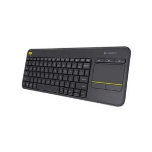 Teclado Logitech K400 Plus P8760 |  Wireless Touchpad Color Negro