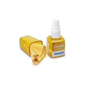 Limpiador Antibacterial de Pantalla Philips PHI-SVC1119C P8786 | Incluye Paño Microfibra Aromatizado Chamomile Color Amarillo