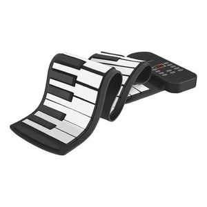 Piano De Silicona Steren Roll-Up P86396 | 127 Tonos Color Negro Con Blanco