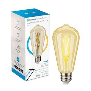 Foco LED Vintage Steren SHOME-124 P86396 | WIFI 4.5 WATTS Color Transparente