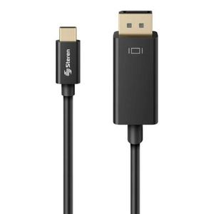 Cable Adaptador USB C A Displayport 1.80 Steren USB-4709 P86396 |  Color Negro