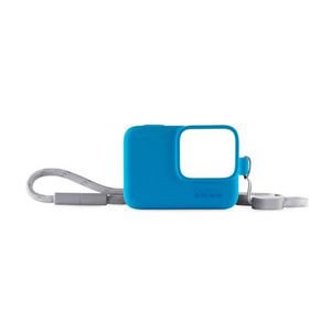 Estuche y Cordón para Cámara Gopro Hero 7 P8776 | Silicona Color Celeste