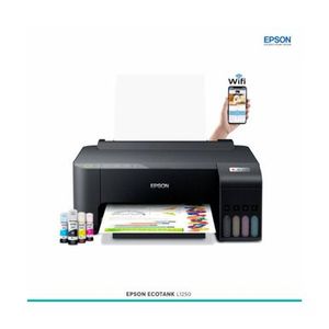 Impresora Epson Ecotank L1250 WIFI P8920 | Inalámbrica Tinta Contínua Color Negro
