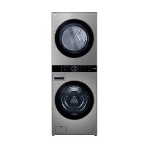 Torre de Lavado Eléctrica LG WK22VS6PE | 22 Kg Carga Frontal Inverter Sensor Dry Color Silver
