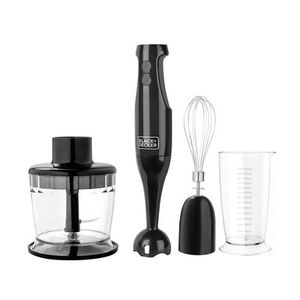 Batidora de Inmersión Black & Decker BD-HB2800B P8786 | 2 en 1 2 Velocidades 200 Watts Color Negro