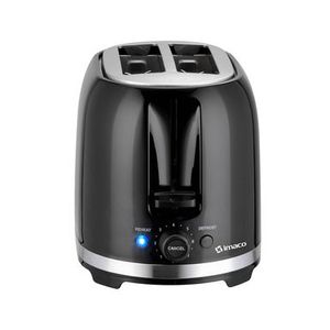 Tostadora Imaco IBT2085N P8777 | 2 Rebanadas Antideslizante Color Negro