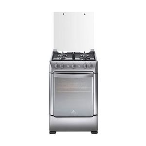 Cocina a Gas Indurama Granada Zafiro | 4 Quemadores 60cm ReallyClean Color Cromado