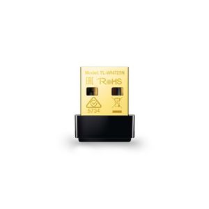 Adaptador Wifi Tp-Link Wn725N Nano P8889 | 150 Mb/S Color Negro