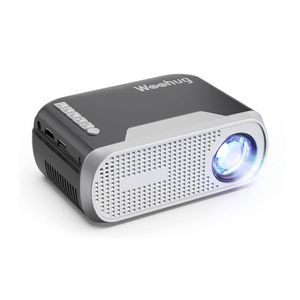 Mini Proyector Woohug Vf-240 P8889 | 150" 1080P USB Color Gris