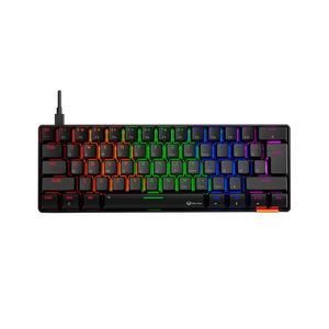 Teclado Mecánico Inalámbrico Meetion Mk005 Bt Hestia P8889 | RGB Color Negro