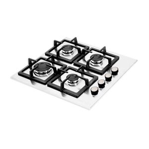 Encimera a Gas Challenger SP5240 P8890 | 4 Quemadores Inoxidable Color Plata