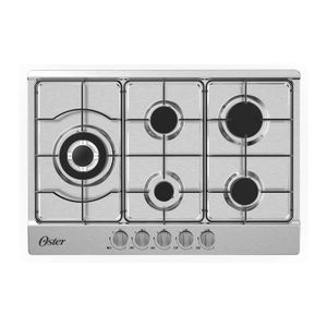 Encimera A Gas Oster OS-GC305BSS P8799 | 75 cm 5 Quemadores Color Inox