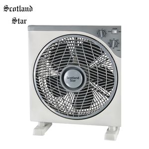 Ventilador Base Scotland Star SS-VE80 P66503 | 3 Velocidades Color Blanco
