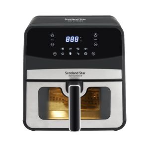 Freidora De Aire Scotland Star Hf-6051A P66503 |  6.2 Litros Color Negro
