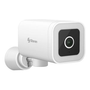 Cámara de Seguridad Steren CCTV-237 P86396 | Wifi 4 MPX Para Exterior Color Blanco
