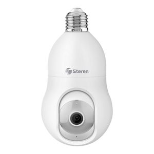 Cámara de Seguridad Steren CCTV-238 P86396 | 3MPX Robotizada Para Socket Color Blanco