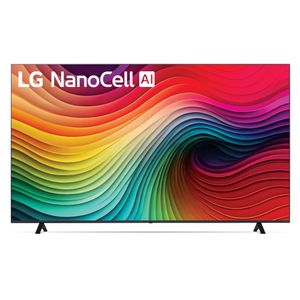 Televisor LED Smart LG 75NANO80TSA | 75" 4K UHD webOS 24 Color Negro
