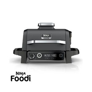 Grill Freidora de Aire Ninja OG701 Ahumador 6 En 1 P88578 | 25 Litros Color Negro