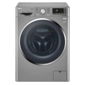 Lavadora Secadora Carga Frontal 13/8 kg con Vapor | Inverter Smart ThinQ Wi-Fi Color Acero