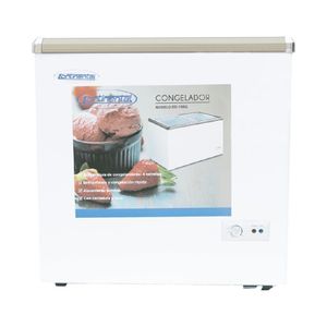 Congelador Horizontal Continental SD-308Q T/V P88577 | 286 Litros Color Blanco Con Tapa De Vidrio